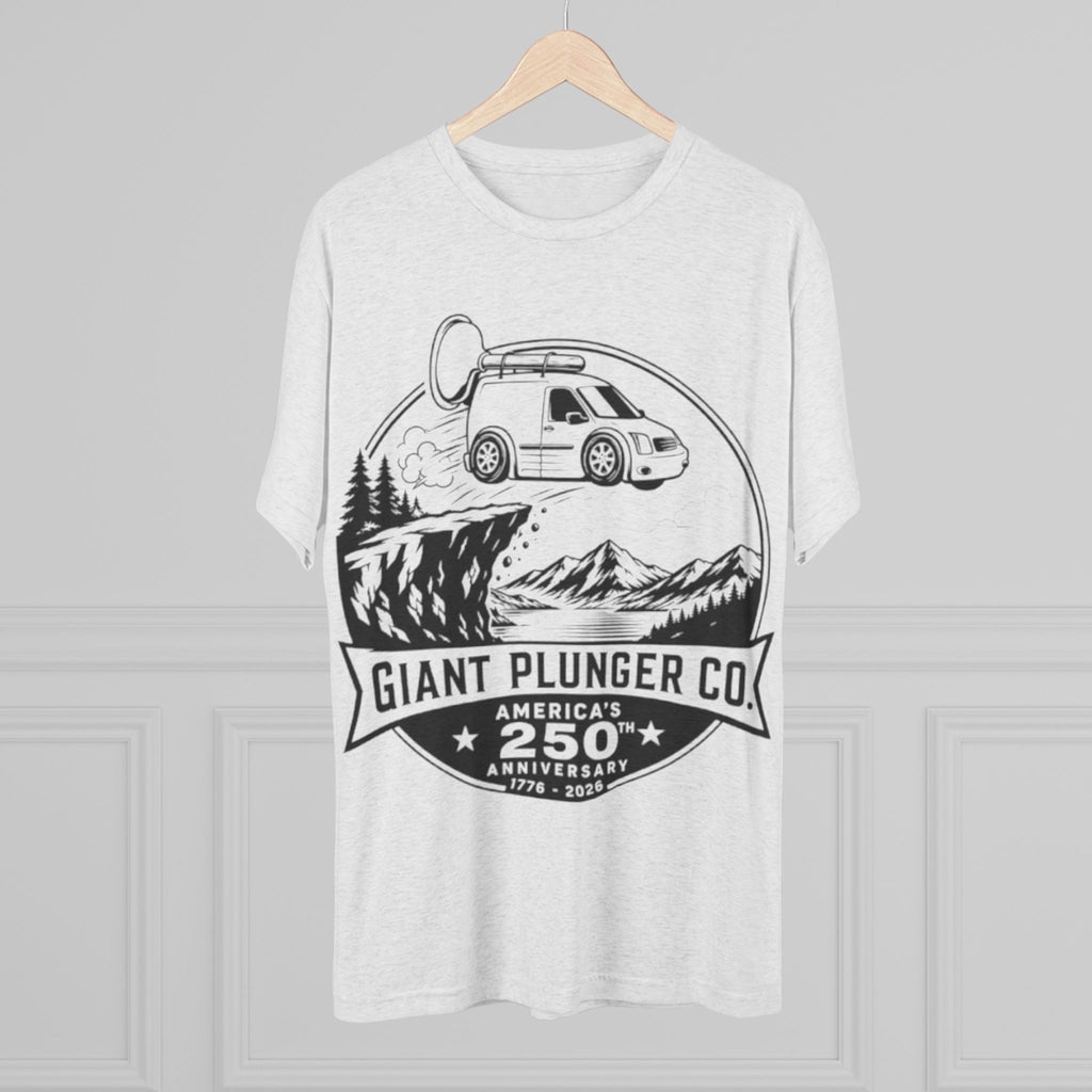 America Tee — "Giant Plunger Co. 250th" Graphic Shirt