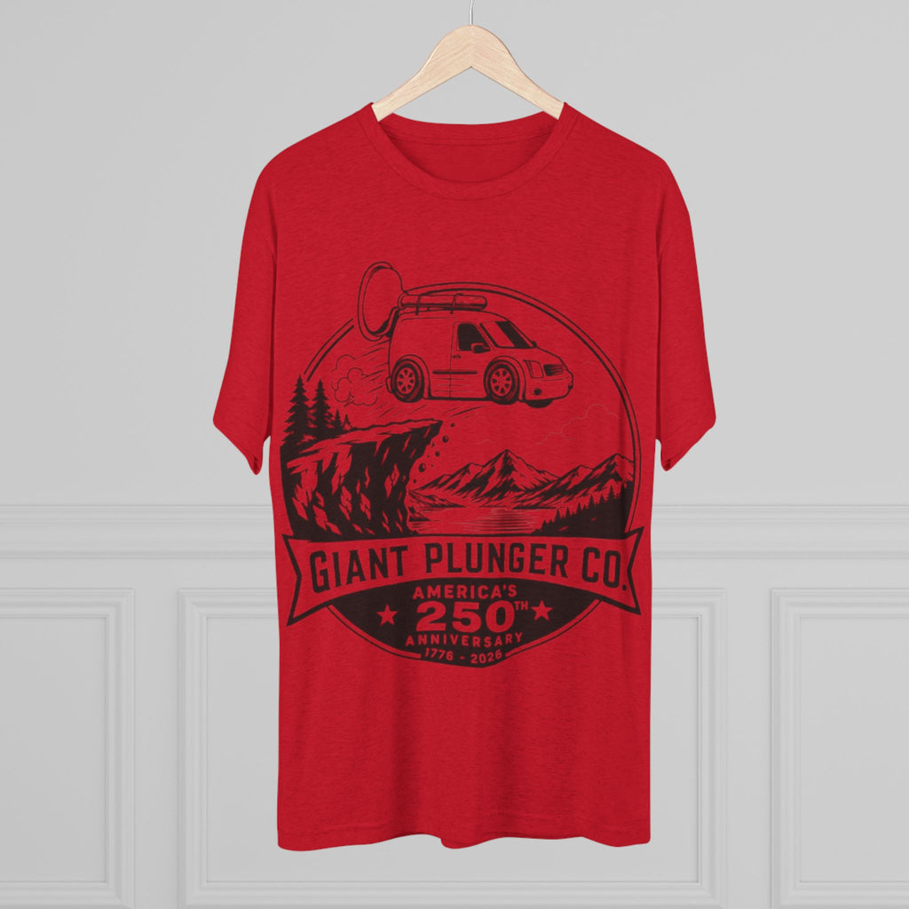 America Tee — "Giant Plunger Co. 250th" Graphic Shirt