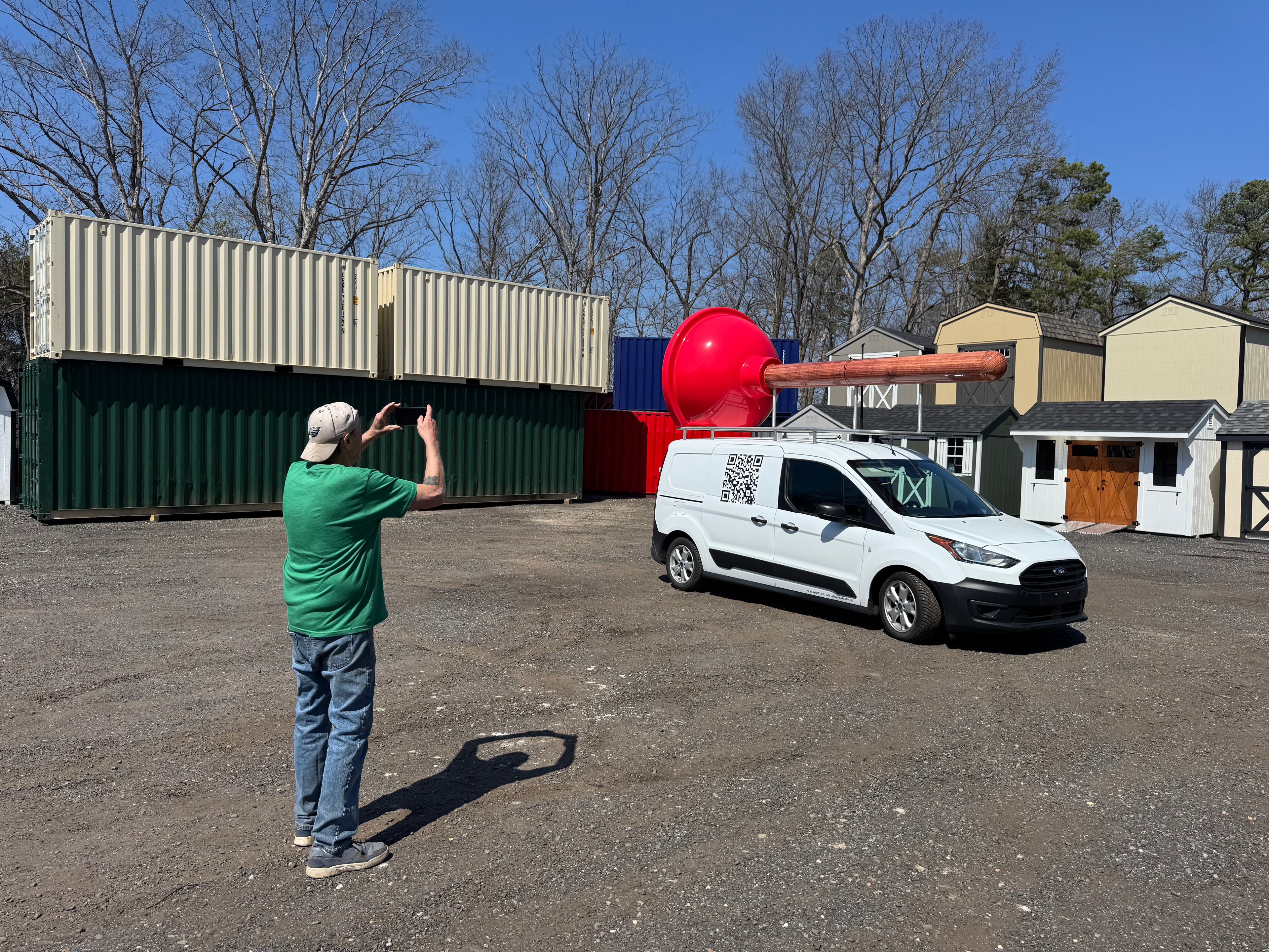 Giant Plunger – Advertising Prop